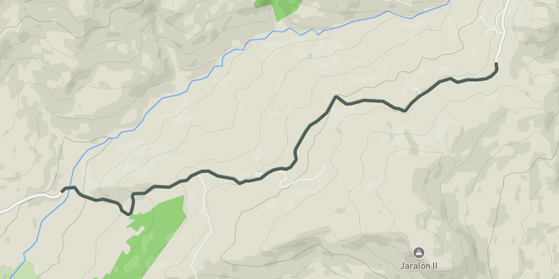 Puerto del Espino from Cortes de la Frontera elevation profile