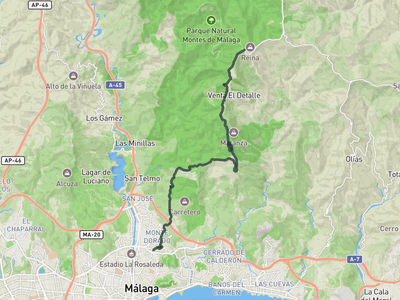 Puerto del León from Málaga