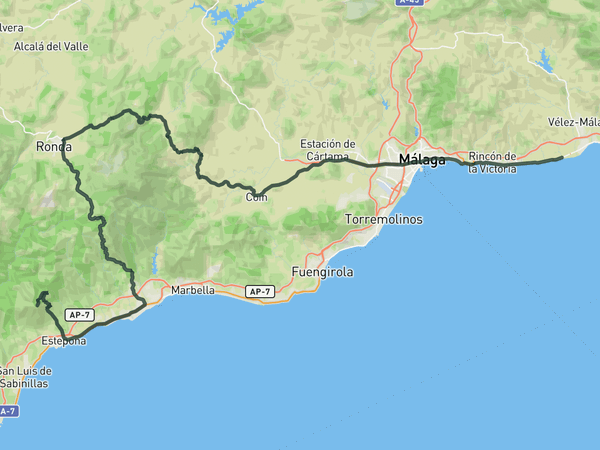 Stage 19 Vuelta 26 route map