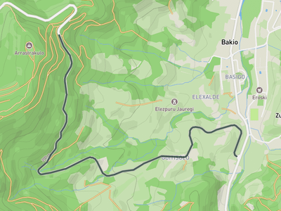 Alto de Jata from Bakio