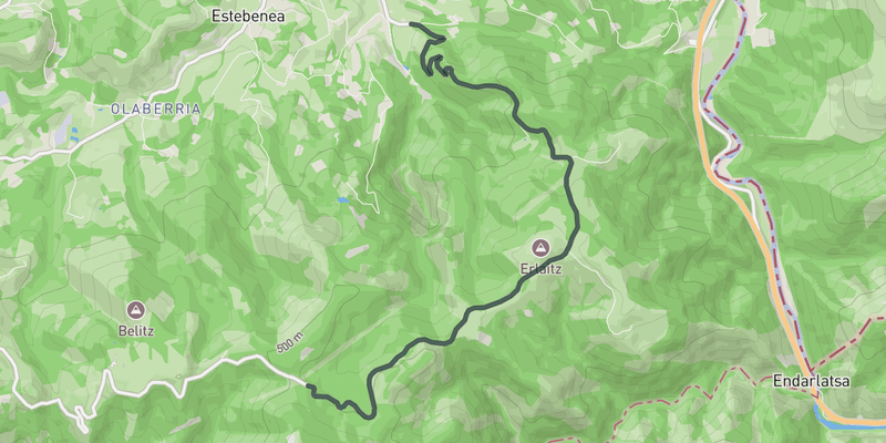 Erlaitz elevation profile