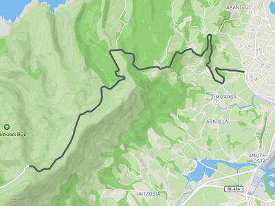 Jaizkibel from Hondarribia