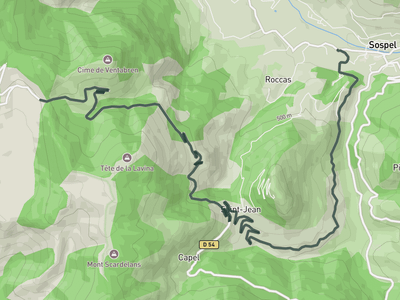 Col de Braus from Sospel