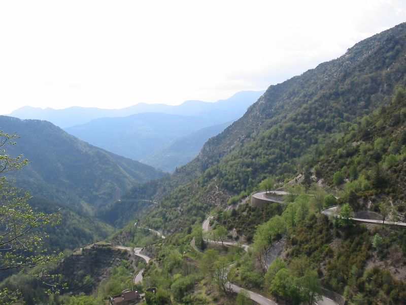 Col de Turini from Sospel
