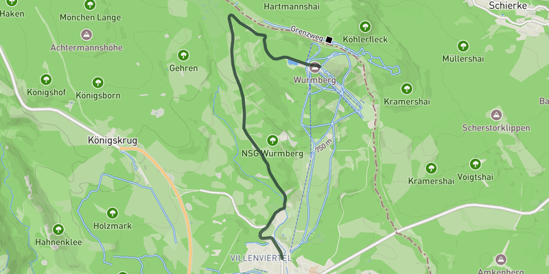 Wurmberg elevation profile
