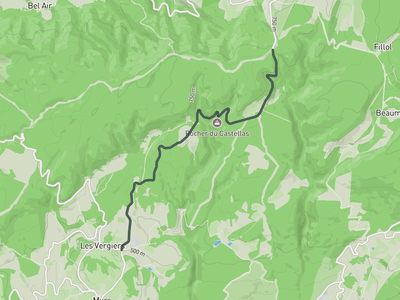 Col de la Ligne from Murs