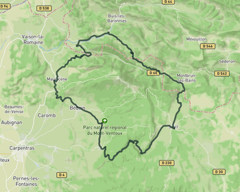 Tour du Ventoux and Gorges de la Nesque