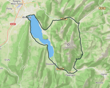 Around the Lake and over Col du Marais